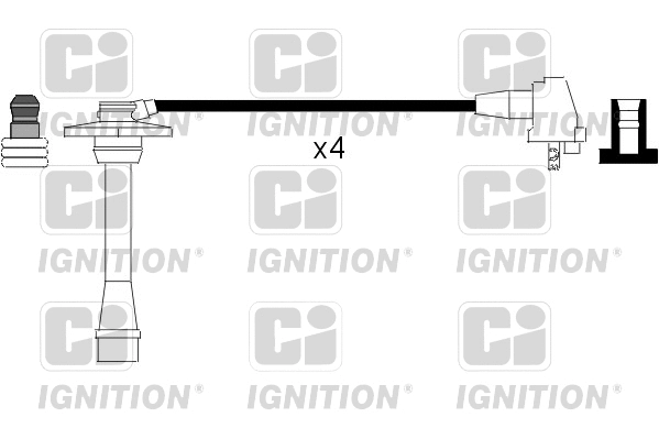Kit de câbles d'allumage QUINTON HAZELL XC633