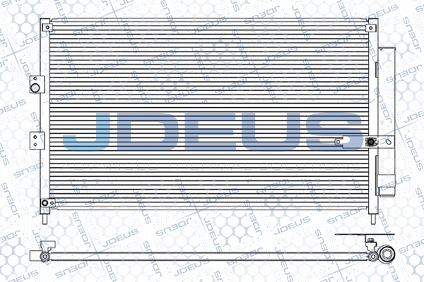Condenseur, climatisation JDEUS M-7130310