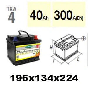 Batterie de démarrage Technika TKA4