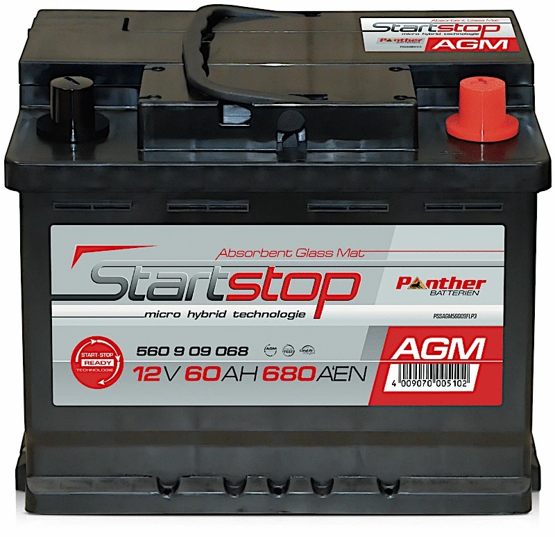 Batterie de démarrage PANTHER-BATTERIEN SB.560909068n