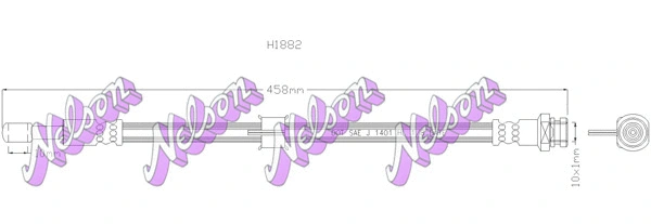 Flexible de frein KAWE H1882
