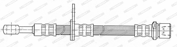 Flexible de frein FERODO FHY3103
