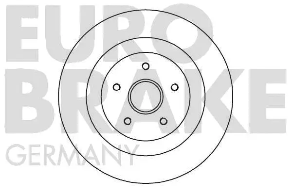Disque de frein EUROBRAKE 5815203952