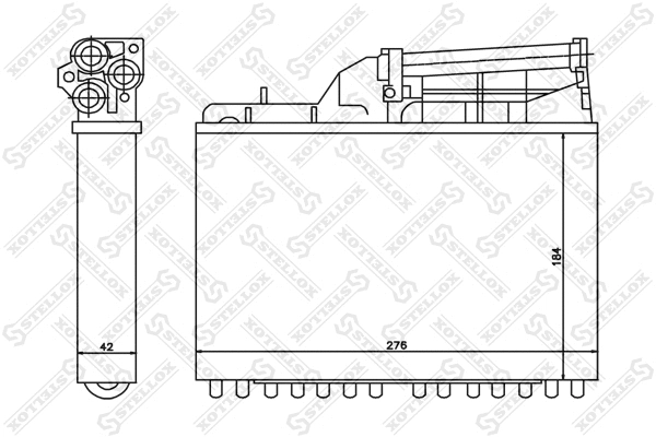 Système de chauffage STELLOX 10-35041-SX