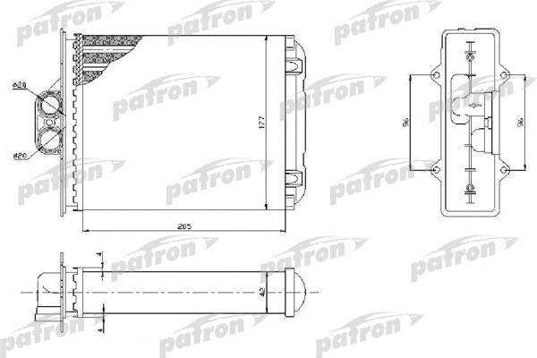 Système de chauffage PATRON PRS2050