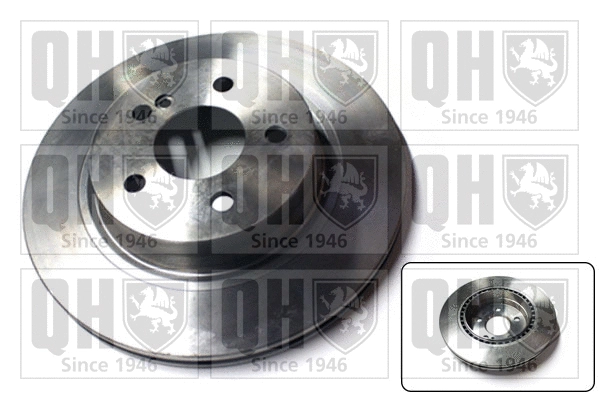 Disque de frein QUINTON HAZELL BDC5863