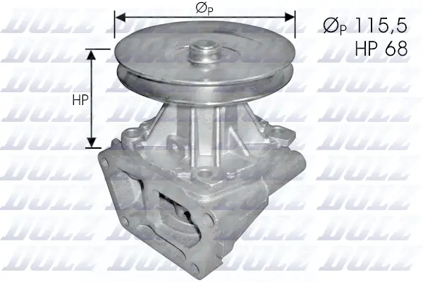 Pompe à eau, refroidissement du moteur DOLZ S134