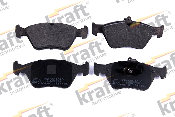 Kit de plaquettes de frein, frein à disque KRAFT AUTOMOTIVE 6001610