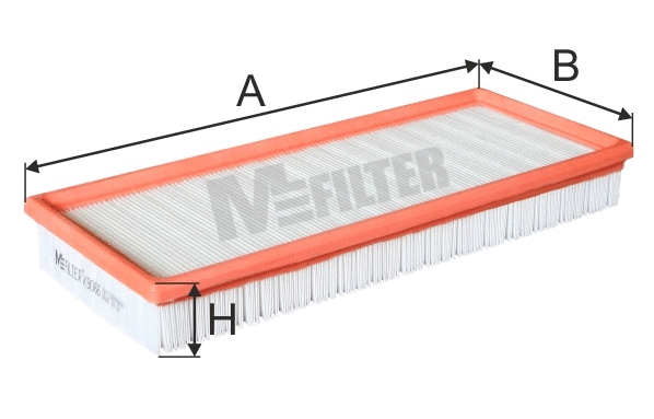 Filtre, air de l'habitacle MFILTER K 9066