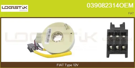 Détecteur de l'angle de braquage LGK 039082314OEM