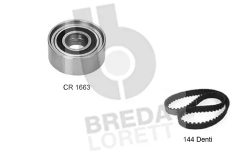 Kit de courroie crantée BREDA LORETT KCD0258