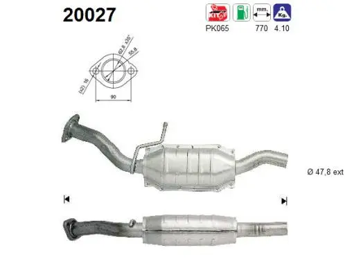 Catalyseur AS 20027