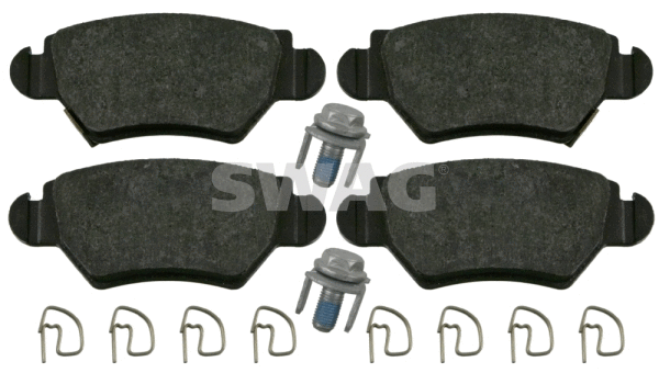 Kit de plaquettes de frein, frein à disque SWAG 40 91 6445