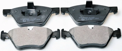 Kit de plaquettes de frein, frein à disque DENCKERMANN B111228