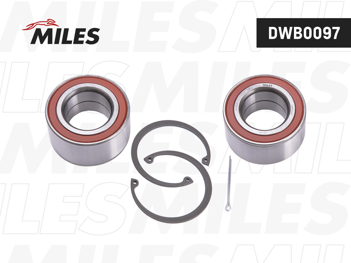 Kit de roulements de roue MILES DWB0097
