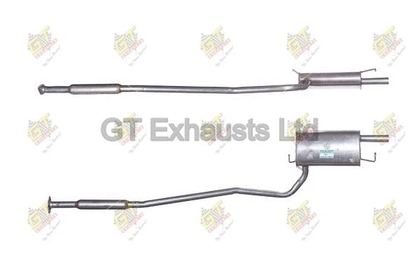 Silencieux arrière GT Exhausts GTY517