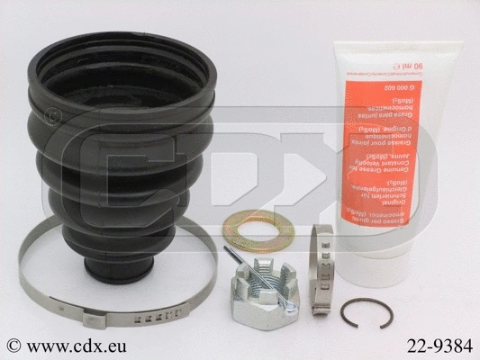 Jeu de joints-soufflets, arbre de commande CDX 22-9384