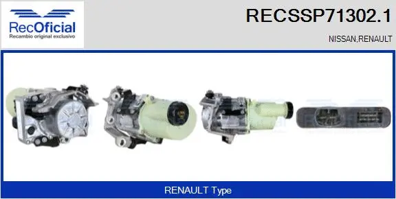 Pompe hydraulique, direction RECOFICIAL RECSSP71302.1