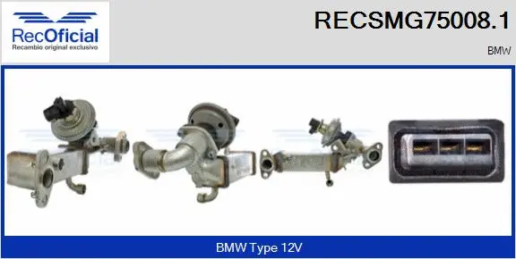 Module-EGR RECOFICIAL RECSMG75008.1