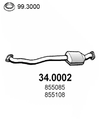 Catalyseur ASSO 34.0002