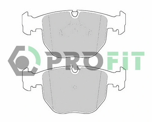 Kit de plaquettes de frein, frein à disque PROFIT 5000-0997 C