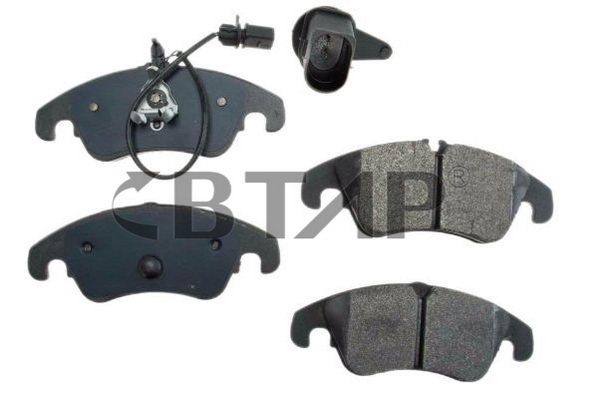 Kit de plaquettes de frein, frein à disque BTAP BVC206-024