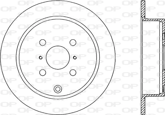 Disque de frein OPEN PARTS BDA2312.10
