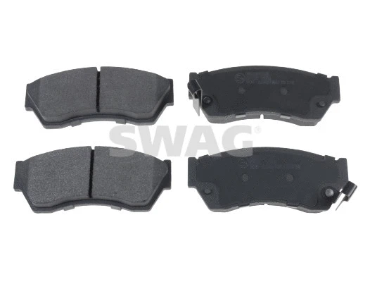 Kit de plaquettes de frein, frein à disque SWAG 33 10 6404