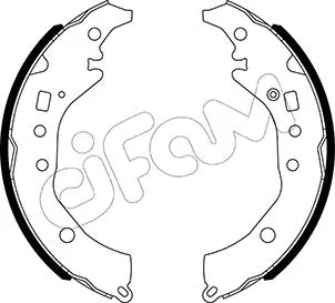 Jeu de mâchoires de frein CIFAM 153-517