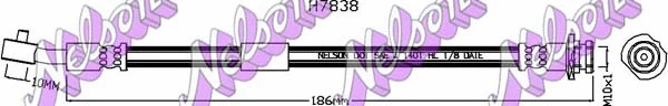 Flexible de frein KAWE H7838