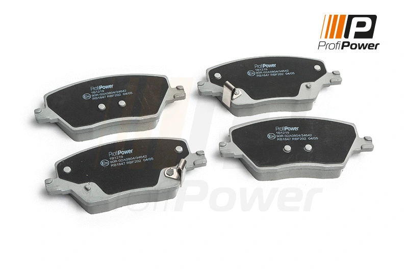 Kit de plaquettes de frein, frein à disque ProfiPower 1B1219