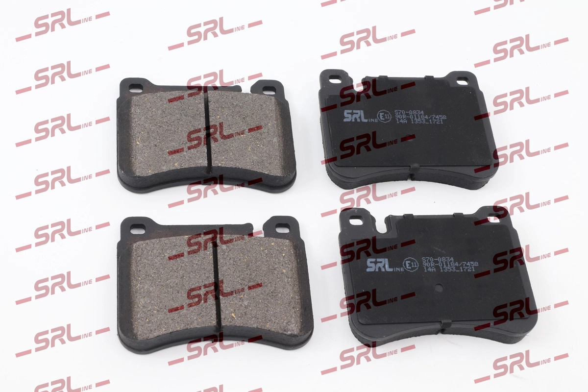 Kit de plaquettes de frein, frein à disque SRLine S70-0834