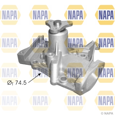 Pompe à eau, refroidissement du moteur NAPA NWP1275