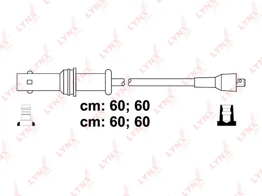 Kit de câbles d'allumage LYNXAUTO SPC7107