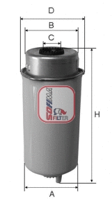 Filtre à carburant SOFIMA S 4464 NR