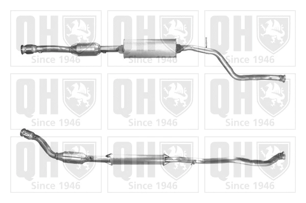 Catalyseur QUINTON HAZELL QCAT90917H