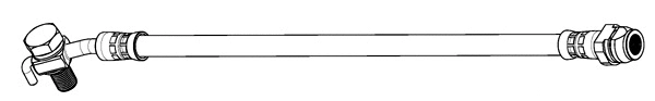 Flexible de frein CEF 514621
