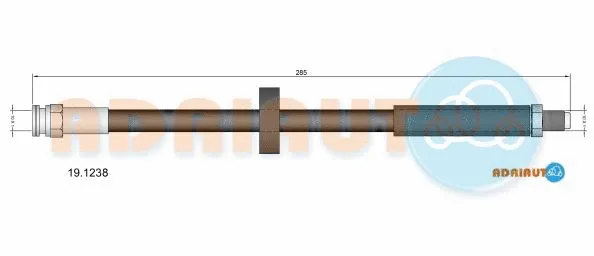 Flexible de frein ADRIAUTO 19.1238
