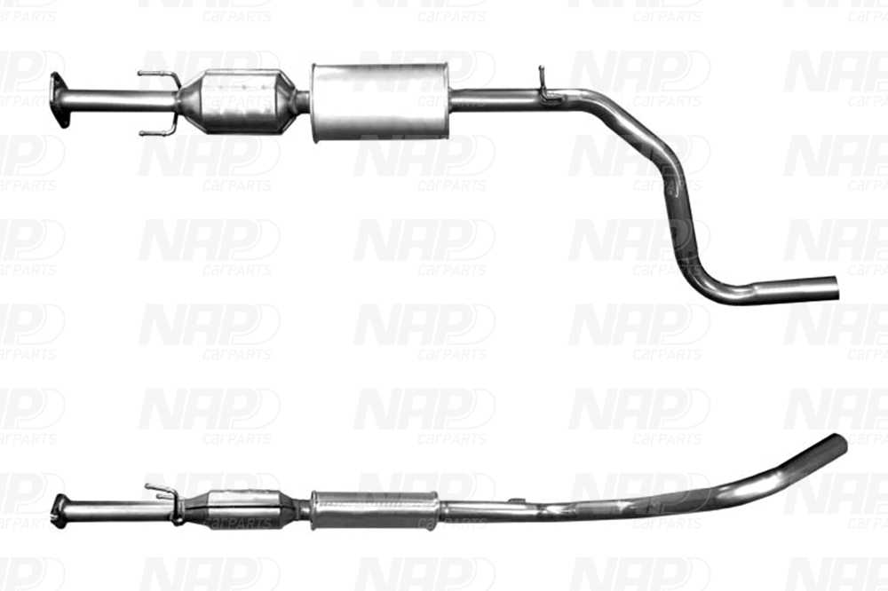 Catalyseur NAP carPARTS CAD10496