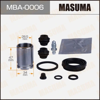 Kit de réparation, étrier de frein MASUMA MBA-0006