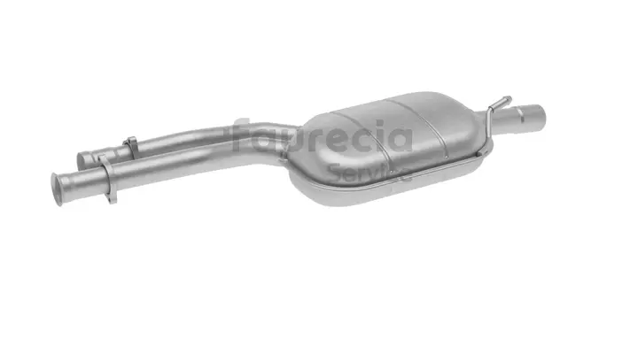 Silencieux central Faurecia FS50072