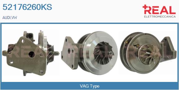 Groupe carter, turbocompresseur REAL 52176260KS