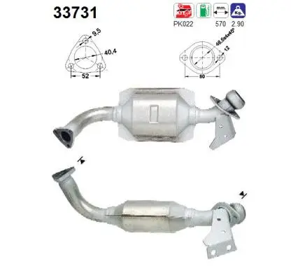 Catalyseur AS 33731