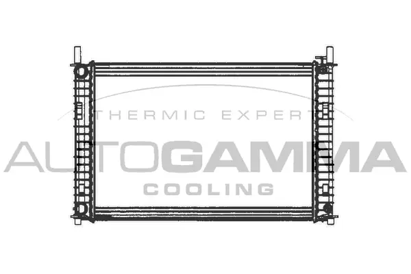 Radiateur, refroidissement du moteur AUTOGAMMA 103073