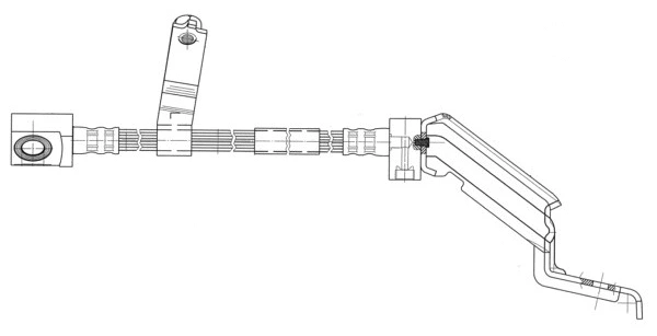 Flexible de frein CEF 513271