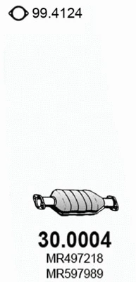 Catalyseur ASSO 30.0004