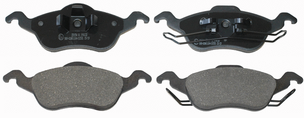 Kit de plaquettes de frein, frein à disque National NP2003