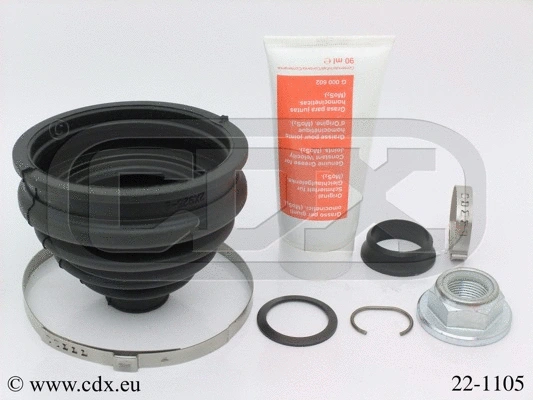 Jeu de joints-soufflets, arbre de commande CDX 22-1105