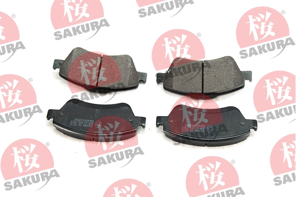 Kit de plaquettes de frein, frein à disque SAKURA 600-10-3999