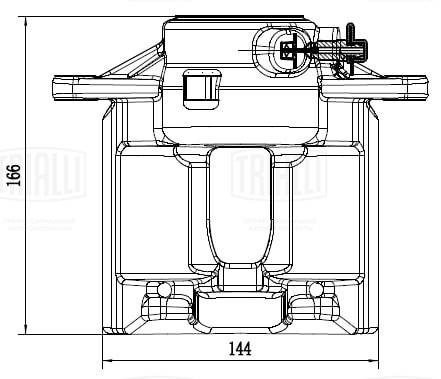 Étrier de frein TRIALLI CF 052267